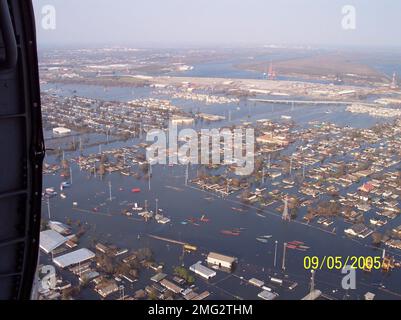 ICP-Dokumentationsprofil – Electronic Systems Support Unit New Orleans – 26-HK-162-36. Hurrikan Katrina Stockfoto