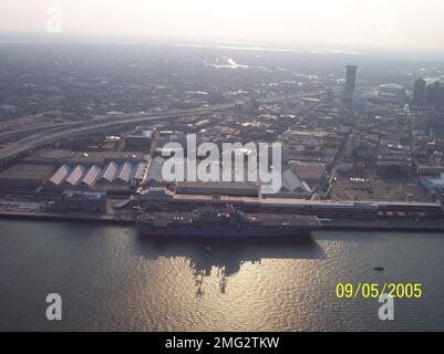 ICP-Dokumentationsprofil – Electronic Systems Support Unit New Orleans – 26-HK-162-38. Hurrikan Katrina Stockfoto