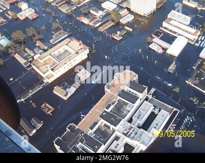 ICP-Dokumentationsprofil – Electronic Systems Support Unit New Orleans – 26-HK-162-48. Hurrikan Katrina Stockfoto