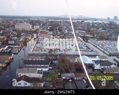 ICP-Dokumentationsprofil – Electronic Systems Support Unit New Orleans – 26-HK-162-59. Hurrikan Katrina Stockfoto