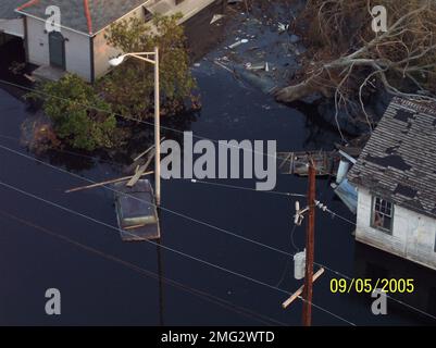 ICP-Dokumentationsprofil – Electronic Systems Support Unit New Orleans – 26-HK-162-53. Hurrikan Katrina Stockfoto