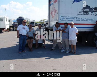 ESU-Einsatzkommando New Orleans - Verschiedenes - 26-HK-308-130. Hurrikan Katrina Stockfoto