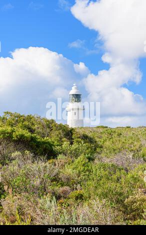 Cape Naturaliste Leuchtturm im Leeuwin Naturaliste National Park, Western Australia, Australia Stockfoto