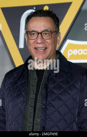 LOS ANGELES - 17. JANUAR: Fred Armisen bei der Poker Face Series Premiere im Hollywood Legion Theater am 17. Januar 2023 in Los Angeles, Kalifornien Stockfoto