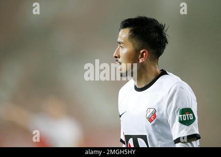 UTRECHT - Naoki Maeda vom FC Utrecht während des niederländischen Premier-League-Spiels zwischen dem FC Utrecht und Excelsior im Stadion Galgenwaard am 25. Januar 2023 in Utrecht, Niederlande. ANP BART STOUTJESDYK Stockfoto