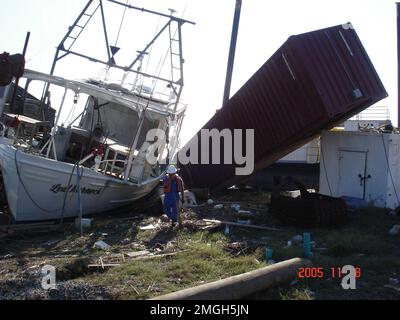 ESU New Orleans - IMATHcao - 26-HK-429-51. Hurrikan Katrina Stockfoto