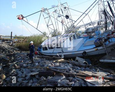 ESU New Orleans - IMATHcao - 26-HK-429-62. Hurrikan Katrina Stockfoto