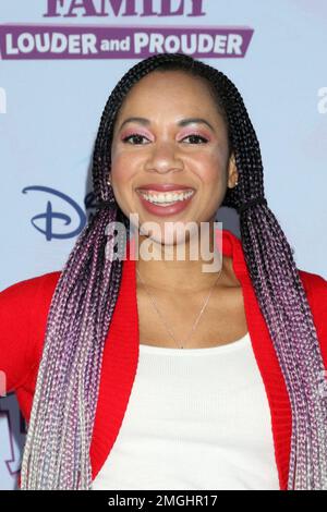 19. Januar 2023, Los Angeles, CA, USA: LOS ANGELES - 19. JANUAR: Tiffany Sutton bei der stolzen Familie - lauter und stolzer Series Premiere im Nate Holden Performing Arts Center am 19. Januar 2023 in Los Angeles, CA (Kreditbild: © Kay Blake/ZUMA Press Wire) NUR REDAKTIONELLE VERWENDUNG! Nicht für den kommerziellen GEBRAUCH! Stockfoto