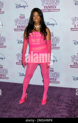 19. Januar 2023, Los Angeles, CA, USA: LOS ANGELES - 19. JANUAR: Yasmine Sahid bei der stolzen Familie - lauter und stolzer Premiere im Nate Holden Performing Arts Center am 19. Januar 2023 in Los Angeles, CA (Kreditbild: © Kay Blake/ZUMA Press Wire) NUR REDAKTIONELLE VERWENDUNG! Nicht für den kommerziellen GEBRAUCH! Stockfoto