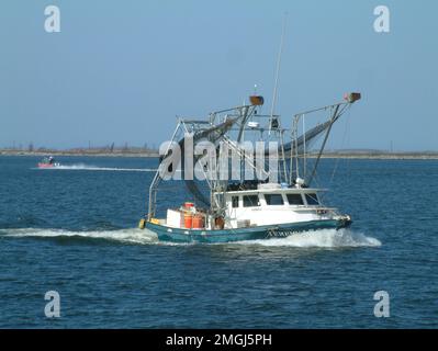 Material von Vizeadmiral Allen - Pilottown - 26-HK-373-35. Hurrikan Katrina Stockfoto