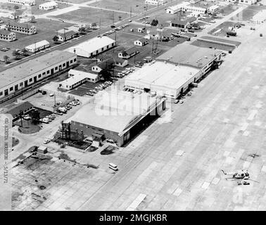 Historische Küstenwache Stationen - 26-HK-346-2. Hurrikan Katrina Stockfoto