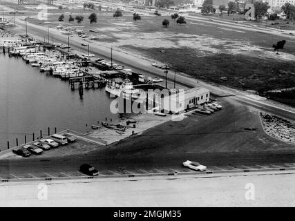 Historische Küstenwache Stationen - 26-HK-346-27. Hurrikan Katrina Stockfoto