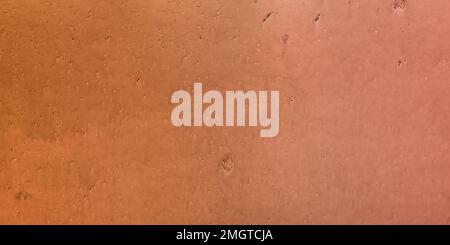 Brauner beigefarbener Wandhintergrund und gemusterter alter Grunge- und Aquarellfarbe färbt Beton Stockfoto