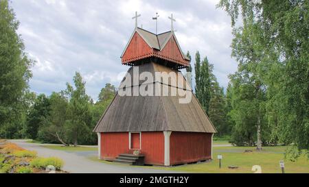 Jokioisten kirkko, 1631, Carl Albert Edelfelt 1862, Jokioinen Stockfoto