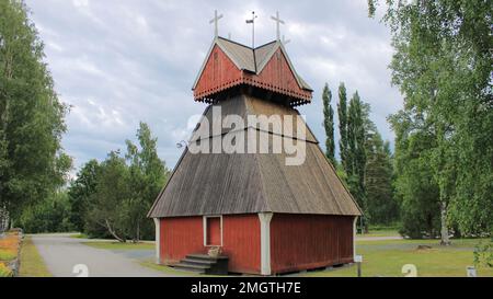 Jokioisten kirkko, 1631, Carl Albert Edelfelt 1862, Jokioinen Stockfoto