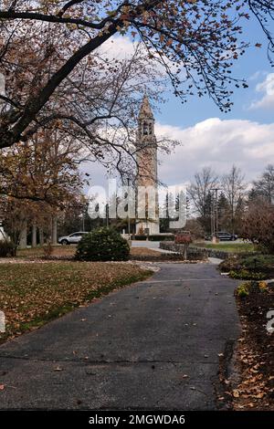 Alfred, ich DuPont Memorial Carrillon Tower, Wilmington, Delaware, USA Stockfoto