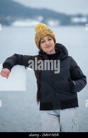 Gerardmer, Frankreich. 26. Januar 2023. Catherine Ringer nimmt am 26. Januar 2023 an der Jury Photocall während des 30. Gerardmer International Fantastic Film Festivals in Gerardmer, Frankreich, Teil. Foto: Aurore Marechal/ABACAPRESS.COM Kredit: Abaca Press/Alamy Live News Stockfoto