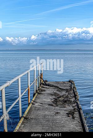 Roelshoek auf der Oosterschelde in Zeeland, Stockfoto