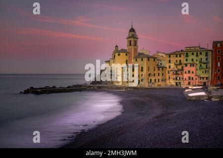 Camogli, Genua, Ligurien, Italien Stockfoto