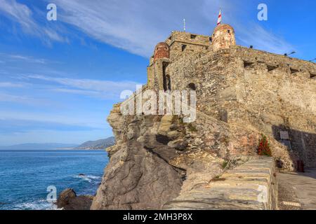 Camogli, Genua, Ligurien, Italien Stockfoto