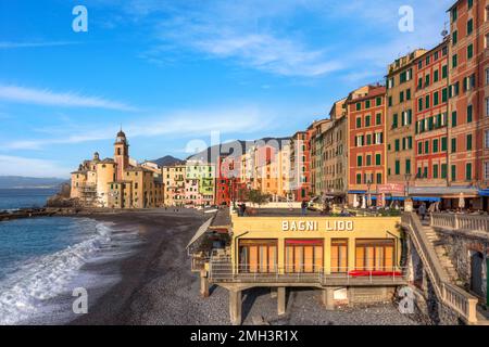 Camogli, Genua, Ligurien, Italien Stockfoto