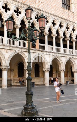 Szenen rund um San Marco, Venedig, Italien Stockfoto