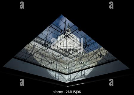 Washington DC, USA. 26. Januar 2023. United States Capitol Building, in Washington, DC, Donnerstag, 26. Jan. 2023. Kredit: Julia Nikhinson/CNP/dpa/Alamy Live News Stockfoto