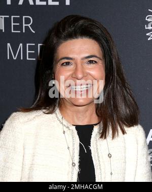 New York, USA. 26. Januar 2023. Anna Kaplan nimmt am 26. Januar 2023 an der Veranstaltung The Role of Education and Media in fight Antisemitismus Teil, die im Paley Center for Media in New York City, NY ©Steven Bergman/AFF-USA.COM Credit: AFF/Alamy Live News stattfand Stockfoto