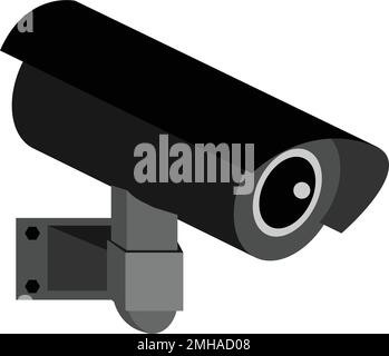 CCTV-Logo-Material-Illustrationsdesign Stock Vektor