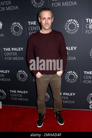 New York, USA. 26. Januar 2023. Josh Tyrangiel nimmt am 26. Januar 2023 an der Veranstaltung The Role of Education and Media in fight Antisemitismus Teil, die im Paley Center for Media in New York City, NY ©Steven Bergman/AFF-USA.COM Credit: AFF/Alamy Live News stattfand Stockfoto