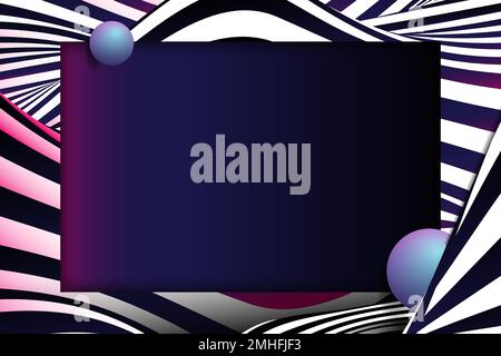 Schwarzer abstrakter Hintergrund Design-Vektor Stock Vektor