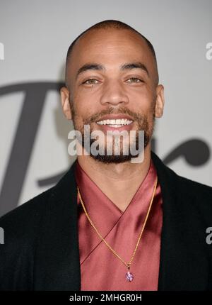 Los Angeles, USA. 26. Januar 2023. Kendrick Sampson trifft am 26. Januar 2023 bei Hulu's „The 1619 Project“ Los Angeles Premiere im Academy Museum of Motion Pictures in Los Angeles, Kalifornien, ein. © Janet Gough / AFF-USA.COM Kredit: AFF/Alamy Live News Stockfoto