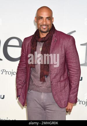 Los Angeles, USA. 26. Januar 2023. Boris Kodjoe trifft am 26. Januar 2023 in Hulus „The 1619 Project“ Los Angeles Premiere im Academy Museum of Motion Pictures in Los Angeles, Kalifornien, ein. © Janet Gough / AFF-USA.COM Kredit: AFF/Alamy Live News Stockfoto