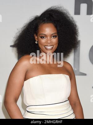 Los Angeles, USA. 26. Januar 2023. Novi Brown trifft am 26. Januar 2023 in Hulus „The 1619 Project“ Los Angeles Premiere im Academy Museum of Motion Pictures in Los Angeles, Kalifornien, ein. © Janet Gough / AFF-USA.COM Kredit: AFF/Alamy Live News Stockfoto