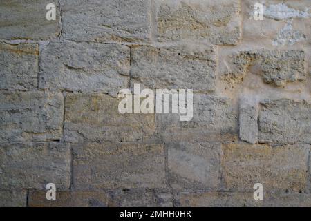 Mauerstein grau Ziegel Heim Ziegelsteine Hintergrund Brise Blöcke Textur Stockfoto