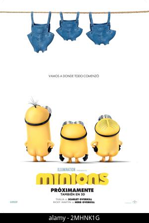 MINIONS (2015), Regie Pierre SARG und KYLE BALDA. Kredit: BELEUCHTUNGSUNTERHALTUNG/Album Stockfoto