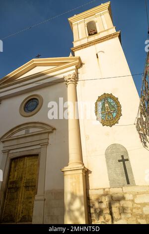 Die Kirche Sant Jaume und Santa Anna (Benidorm), Església de Sant Jaume i Santa Anna Stockfoto