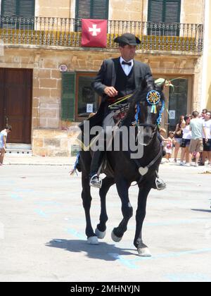 Festival Sant Joan Ciutadella Stockfoto