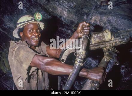 SAMBIA, Kupferbergbau im Kupferband. Stockfoto