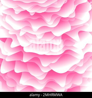 Abstrakter Hintergrund mit zufälliger, rosafarbener und weißer Textur mit Farbverlauf. Abbildung des Explosionsvektors. Abstrakter Burst-Vektor. Stock Vektor