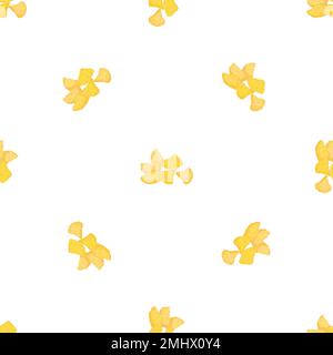 Nachos-Muster nahtloser Vektor Stock Vektor