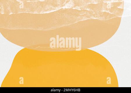 Orange Ton einfache Memphis Vektor Stock Vektor