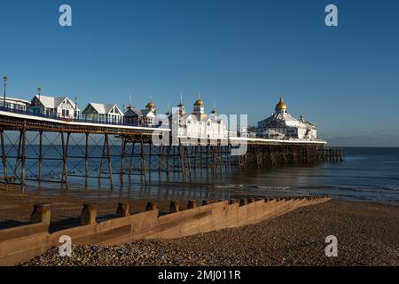Eastbourne Pier, in der Grafschaft East Sussex, an der Südküste von England, UK. Stockfoto