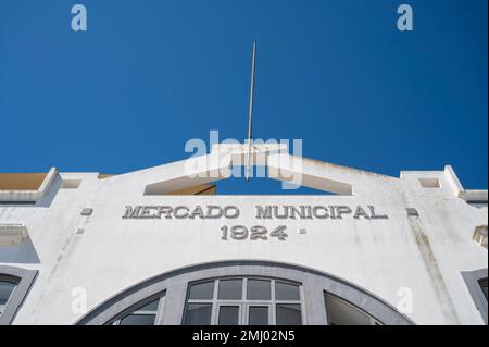 Der städtische Markt von Mercado municipal in Lagos Portugal Stockfoto