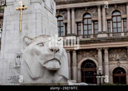 Glasgow George Square SNP Green Road ROT 2023 Stockfoto