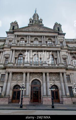 Glasgow George Square SNP Green Road ROT 2023 Stockfoto