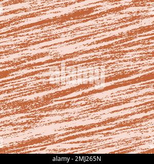Handgezogene grobe Grunge, körniger Holzvektor, nahtlose Textur für Hintergrund und Verpackung. Stock Vektor