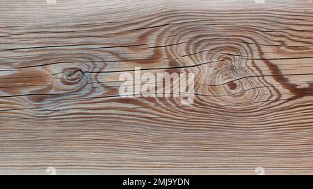 Detalle de las vetas de una tabla de madera antigua, Fondo textura Stockfoto