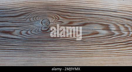 Detalle de las vetas de una tabla de madera antigua, Fondo textura Stockfoto