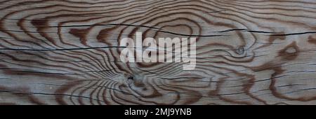 Detalle de las vetas de una tabla de madera antigua, Fondo textura Stockfoto